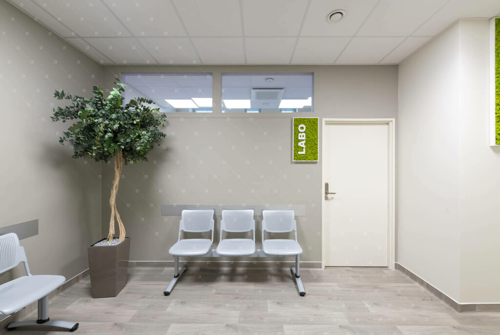 décoration-cabinet-médical-signalétique-végétale