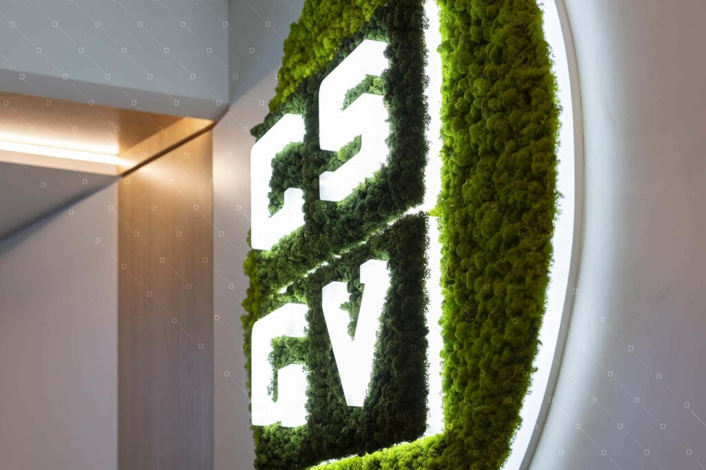 Logo Vegetal Bio Entreprise Architecte Decorateur Reims Paris