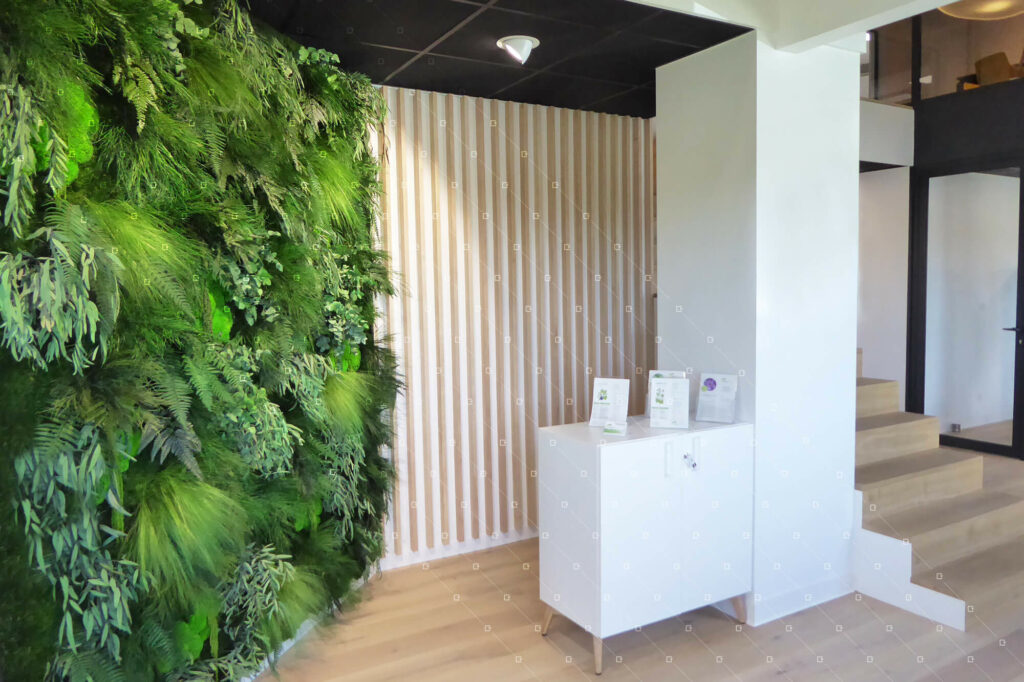 Mur Vegetal Interieur Design Deco Entreprise Espace De Travail Paris