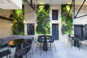 Mur Vegetal Stabilise Decor Interieur Zen Maison De Champagne