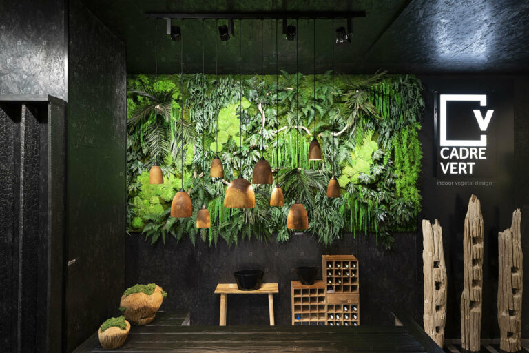 Mur Vegetalise Interieur Design Vegetal Reims