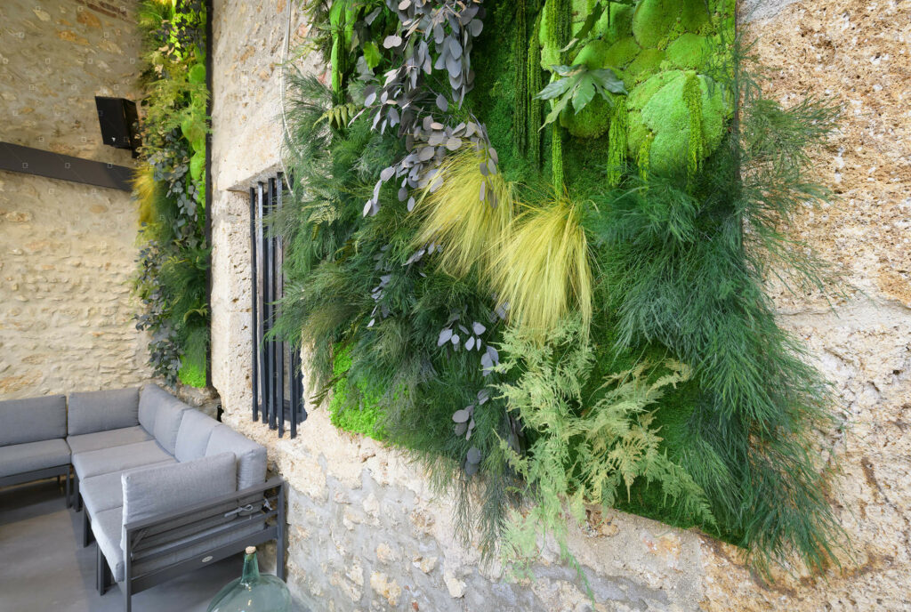 Plantes Interieures Stabilisees Sans Entretien Design Vegetal Interieur Champagne