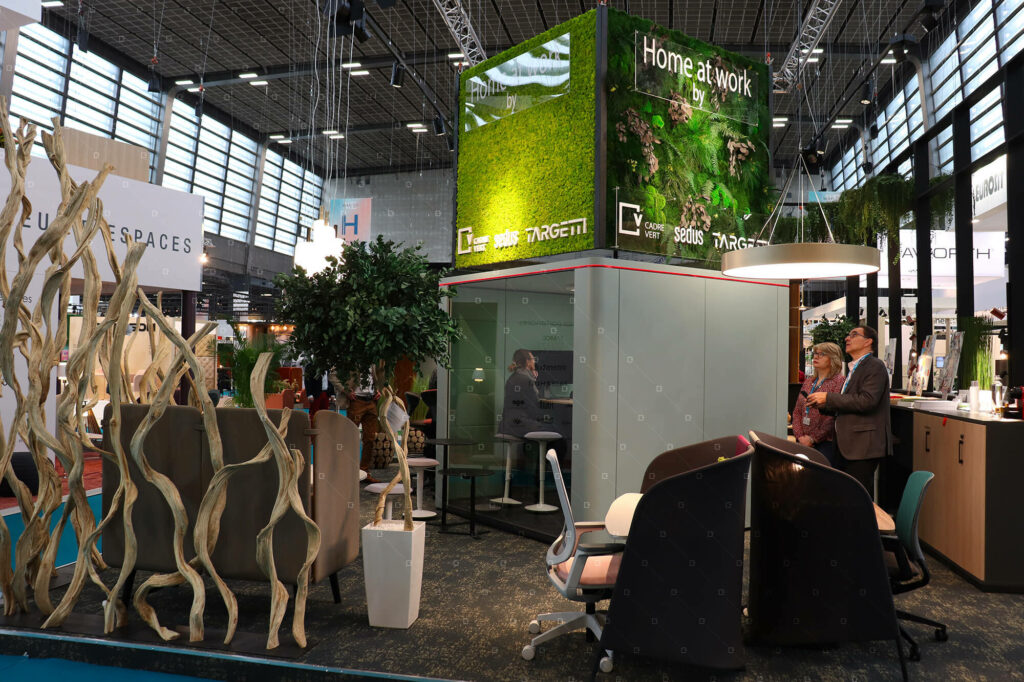 Salon Workspacexpo Sedus Targetti Vegetal Design