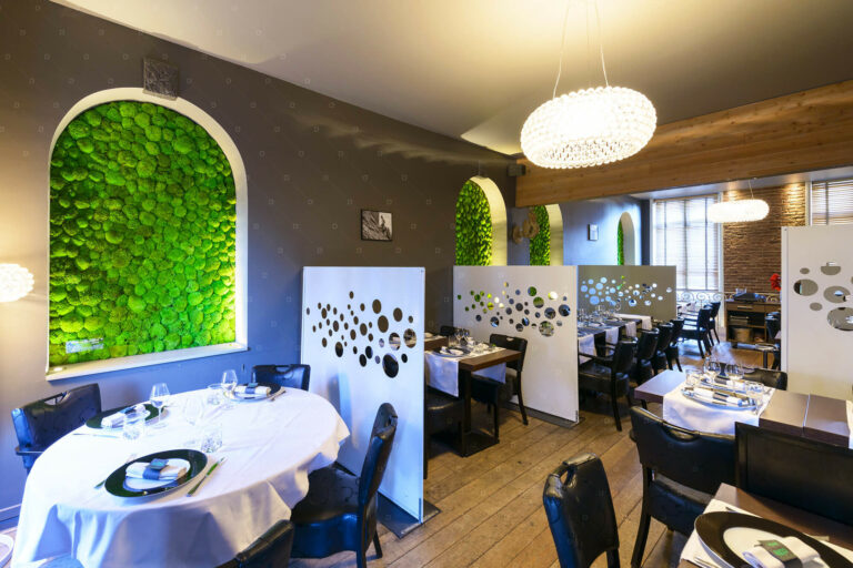 Tableau Vegetal Deco Zen Restaurant Reims