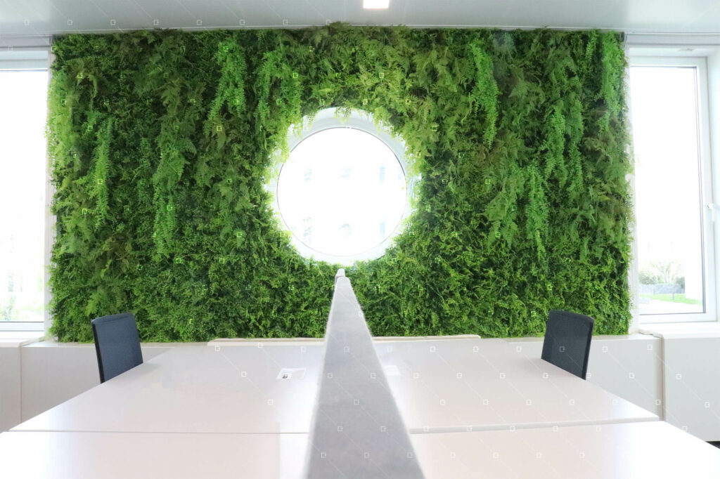 Mur-Vegetal-Artificiel-Entreprise-Openspace-Reims