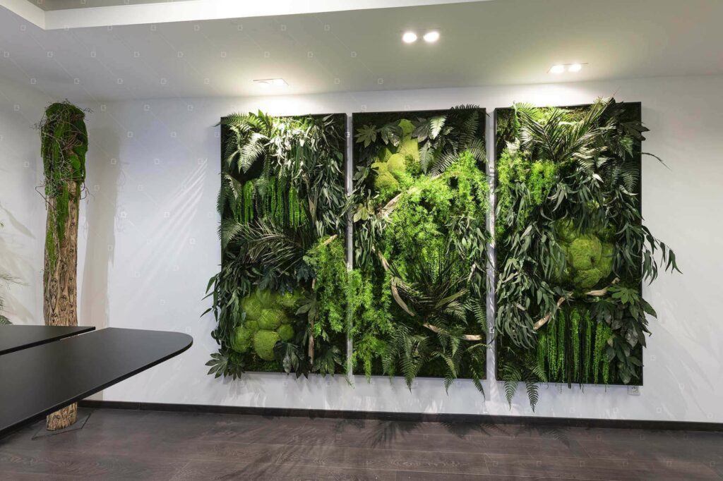 La Fabrique à Déco: Tableaux végétaux : un jardin d'intérieur vertical et  original