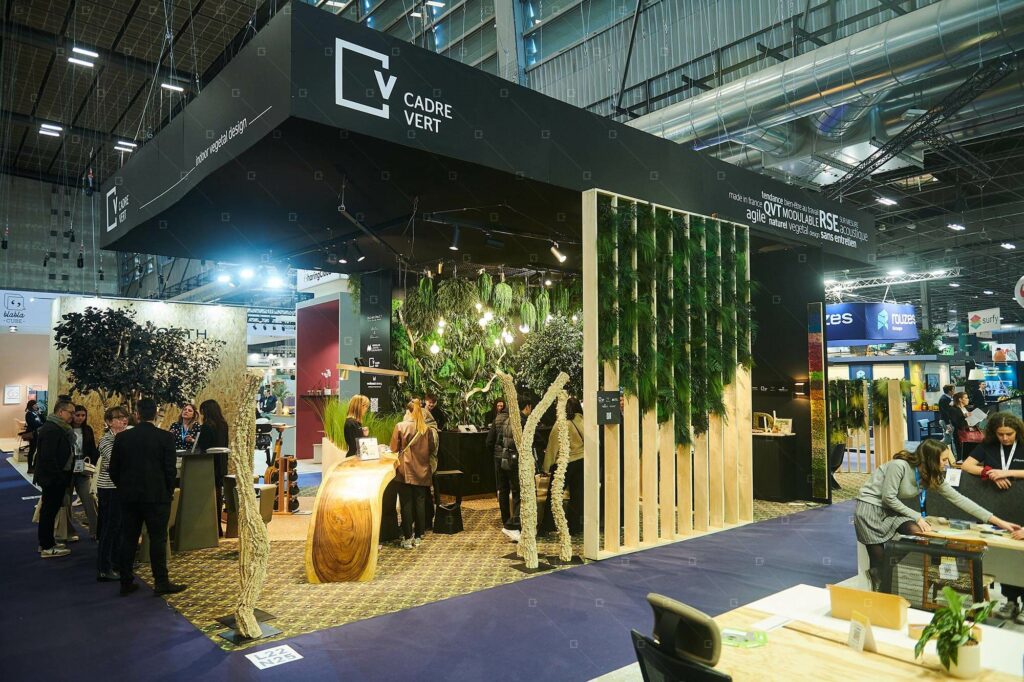 decor vegetal salon professionnel entreprise paris