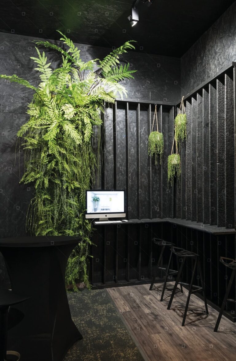 Mur Vegetal Artificiel Synthetique Sur Mesure Entreprise