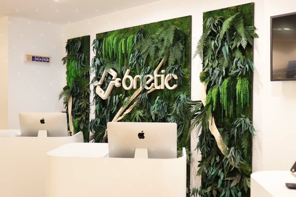 logo végétal commerce boutique décoration tropicale reims