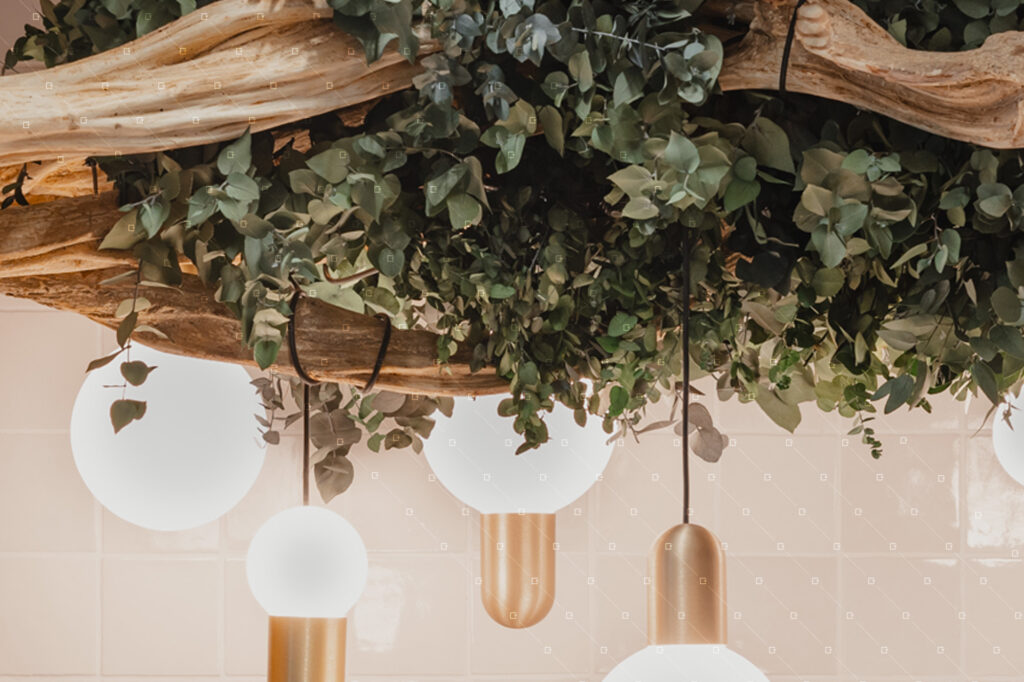 lustre-vegetal-plafond-végétal-lustre-plafond-plafond-végétal-suspendu-plafond-végétalisé