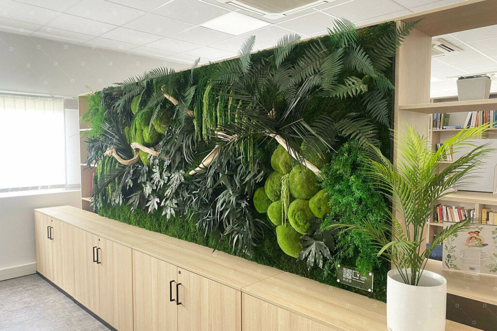 cadre vegetalise accueil bibliotheque reims